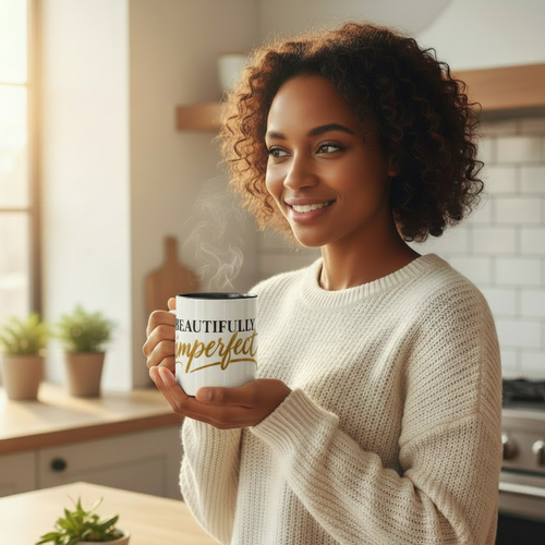 Beautifully Imperfect Mug - Looking at Mug
