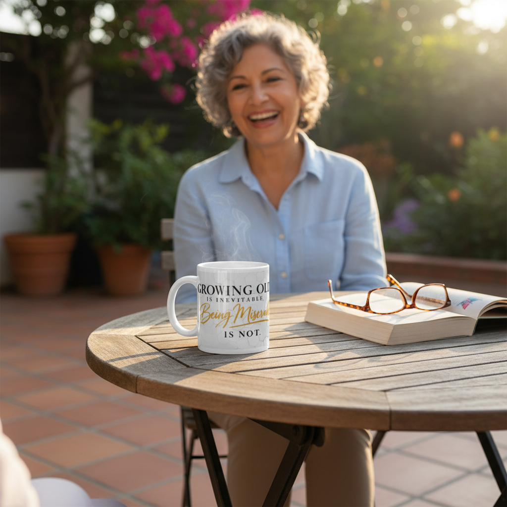 Growing Old Mug